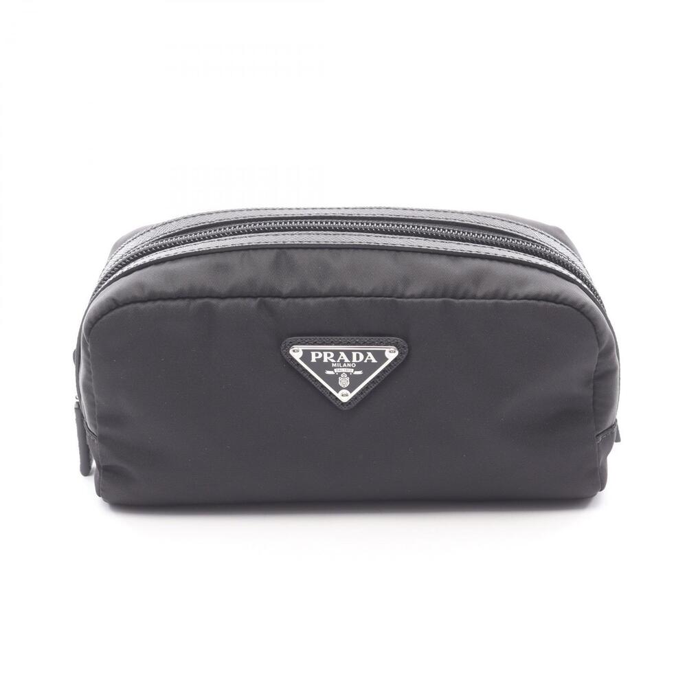 Prada Galleria Saffiano Leather Shoulder Bag Black
